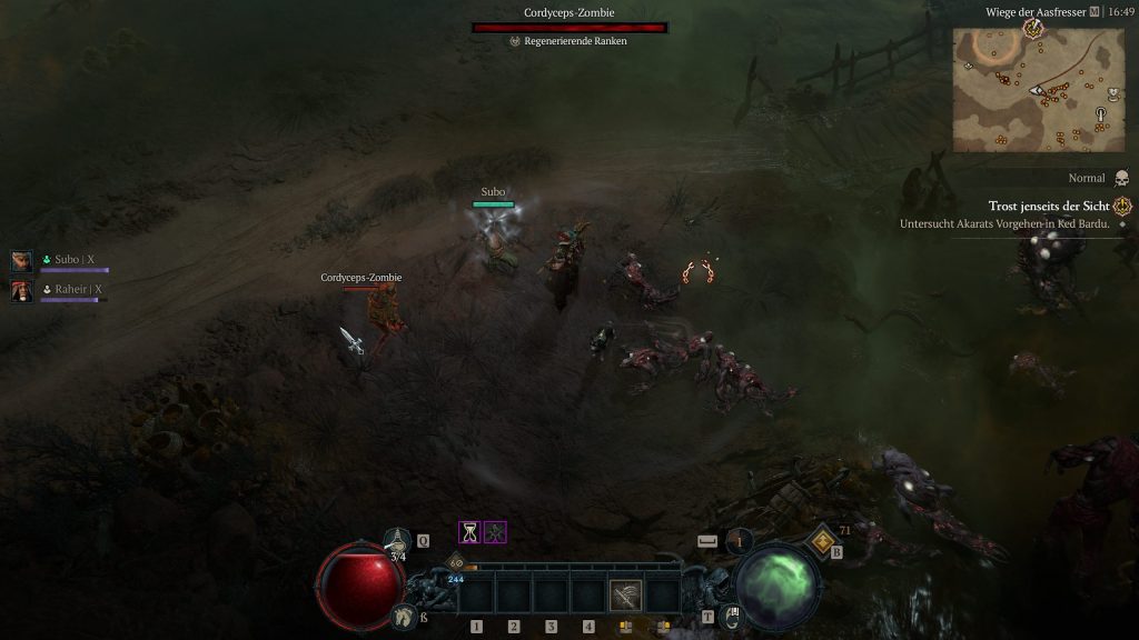 diablo 4 kuhlevel cordyceps zombie