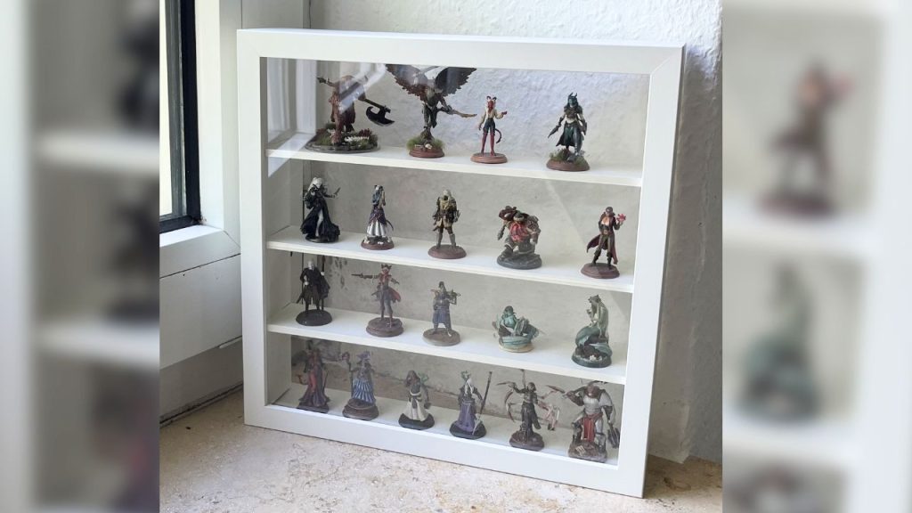 finished shelf