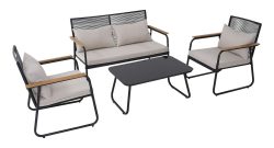 Holt euch hier die Homavo SF03 Gartenlounge zum halben Preis!