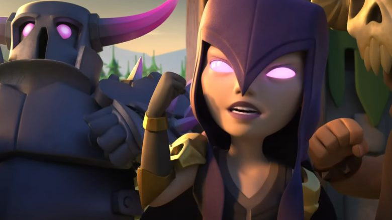 Clash of Clans Violet Eyes