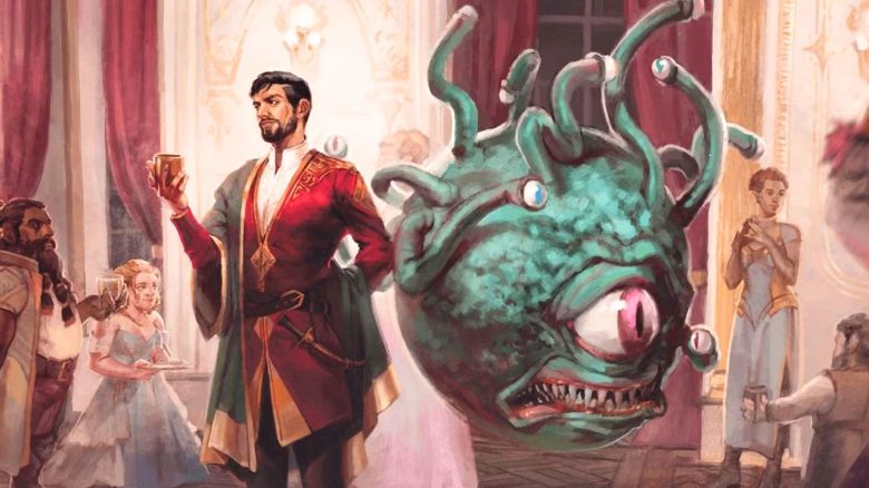 D&D-Charakter und Beholder