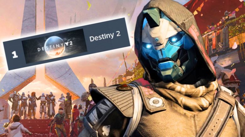 Destiny 2 Platz 1 auf Steam