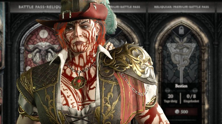 Diablo 4 Druide starrt auf Reliquiare titel