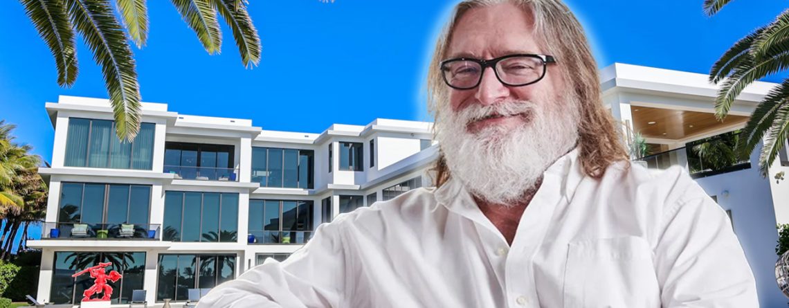 Gabe Newell reicht seine Luxusjacht zum Wohnen nicht mehr aus, jetzt hat er 71 Millionen Dollar in eine fette Villa gesteckt
