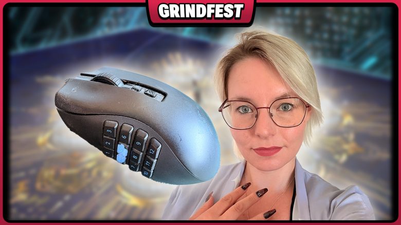 Grindfest spezielle Maus Fingernägel Titelbild