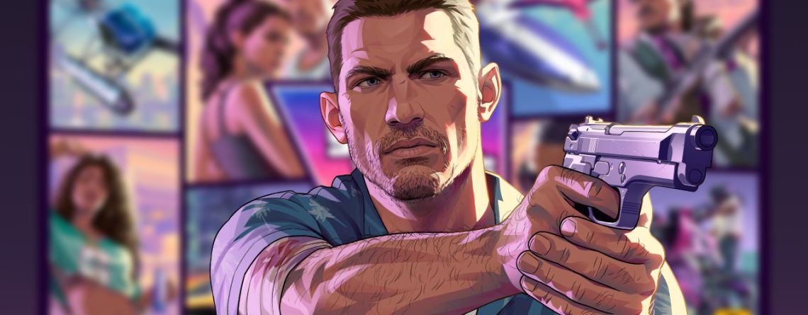 GTA 6 Jason vor dem Cover Art
