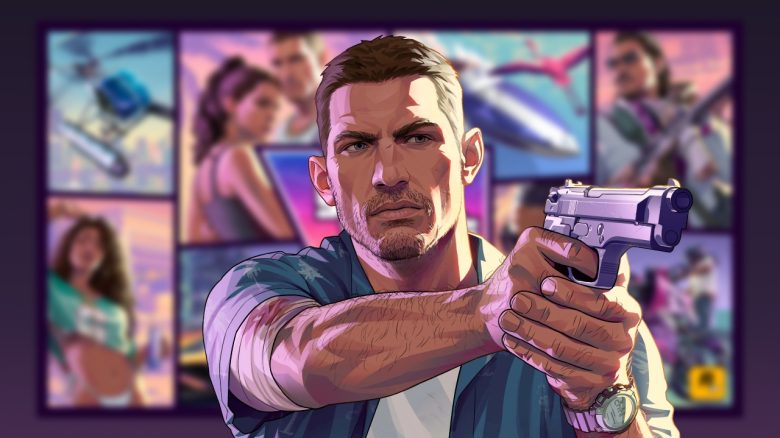 GTA 6 Jason vor dem Cover Art