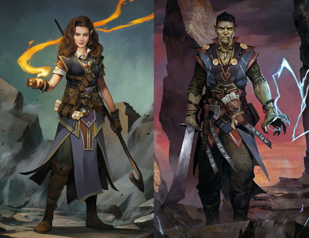 Pathfinder Kingmaker Octavia und Regongar