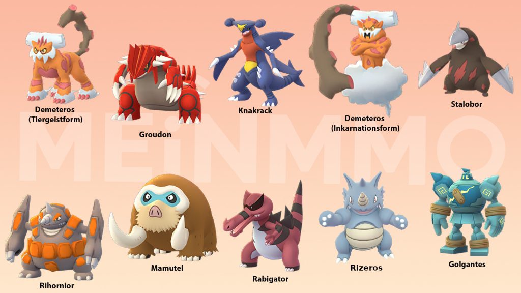 Pokemon GO beste Angreifer vom Typ