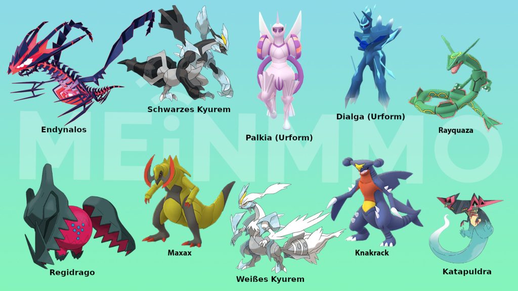Pokemon GO beste Angreifer vom Typ Drachen