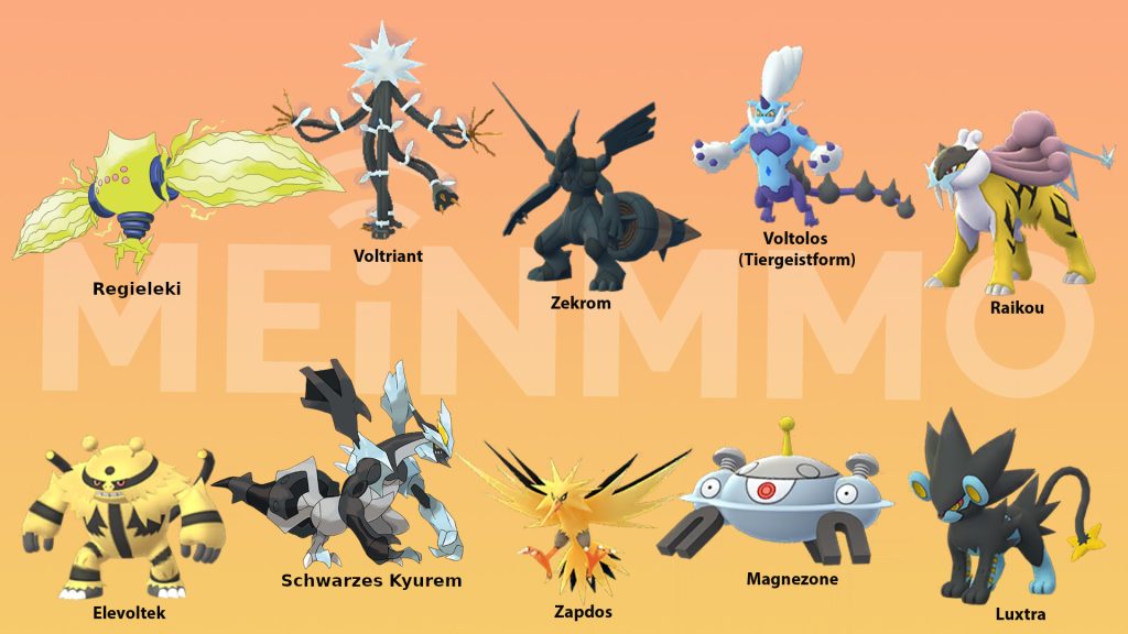 Pokemon GO beste Angreifer vom Typ Elektro