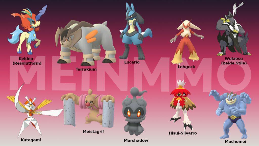 Pokemon GO beste Angreifer vom Typ Kampf