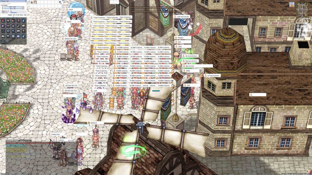 Ragnarok Online Screnshot chaos shops