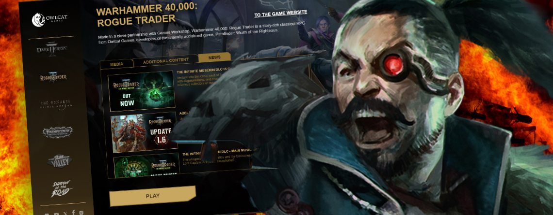 Die Fans von Rogue Trader hassen den neuen Launcher so sehr, dass er nach nicht mal 24 Stunden offline geht