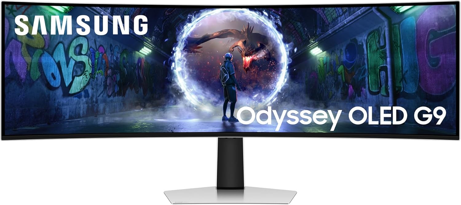 Samsungs ultrabreiter Gaming-Monitor Odyssey OLED G9 G93SD für 799,99 Euro statt 874,66 Euro beim Amazon Prime Day