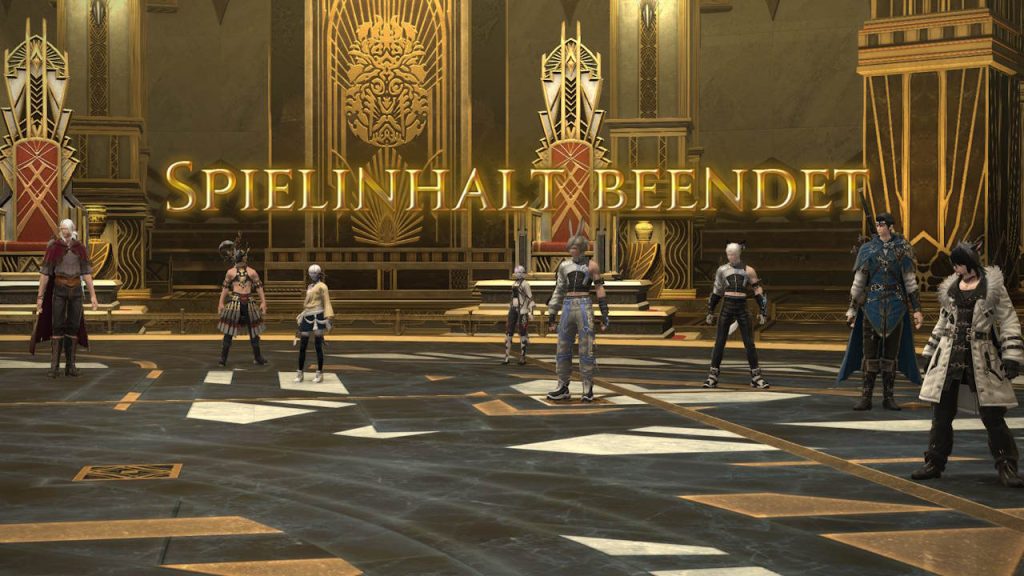 Final Fantasy XIV Spielinhalt Beendet