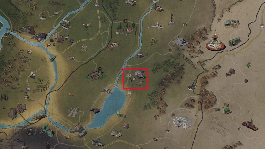 Fallout 76 Map Verbrannte Bücher Buchhaus
