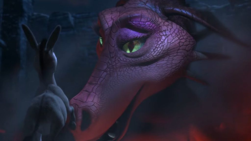 Shrek 1 Donkey and Dragon
