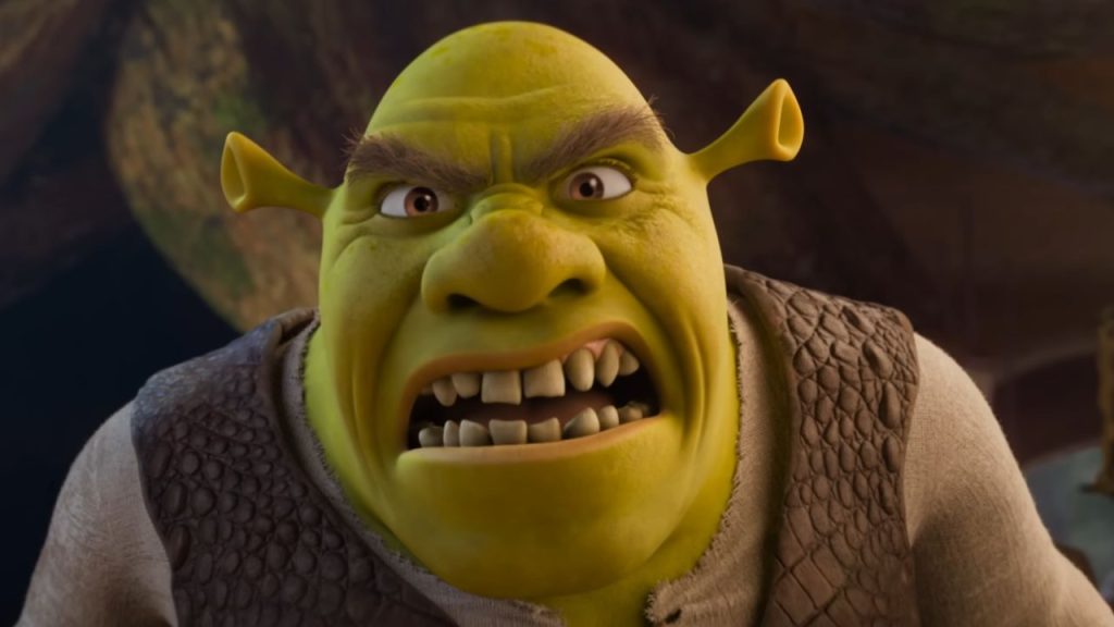 Shrek 5 Trailer Shrek angry
