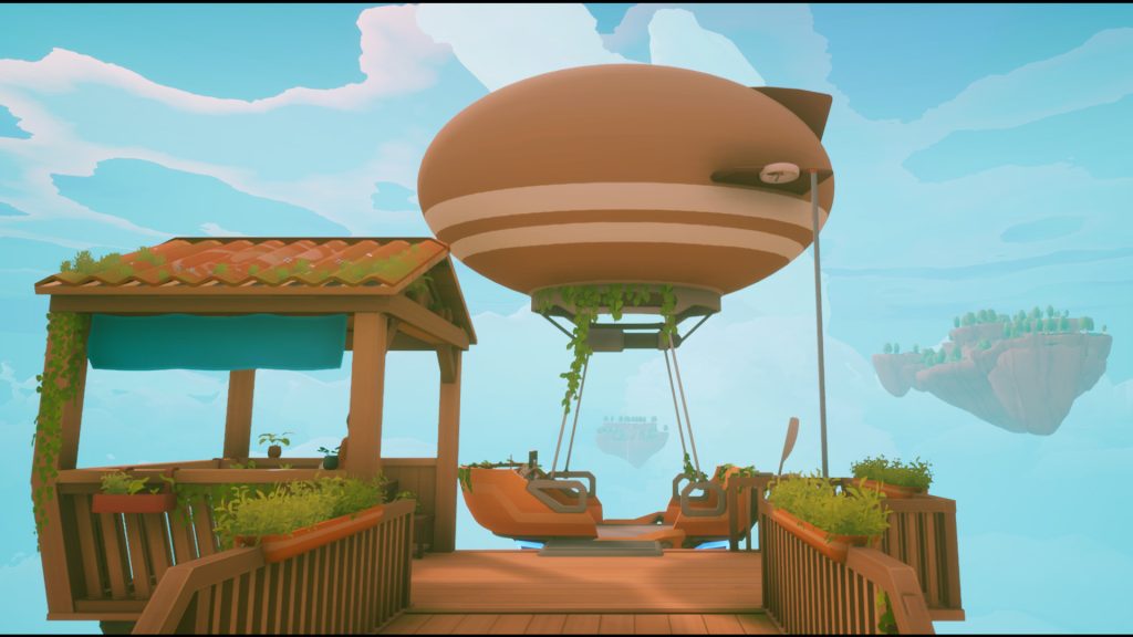 Solarpunk Luftschiff
