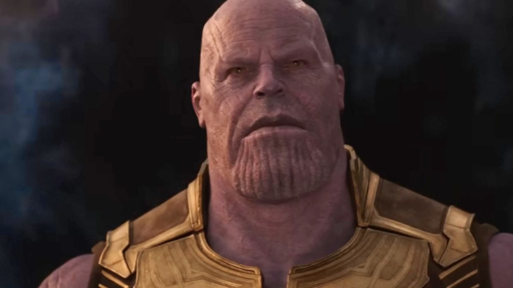 Thanos in the Infinity War trailer
