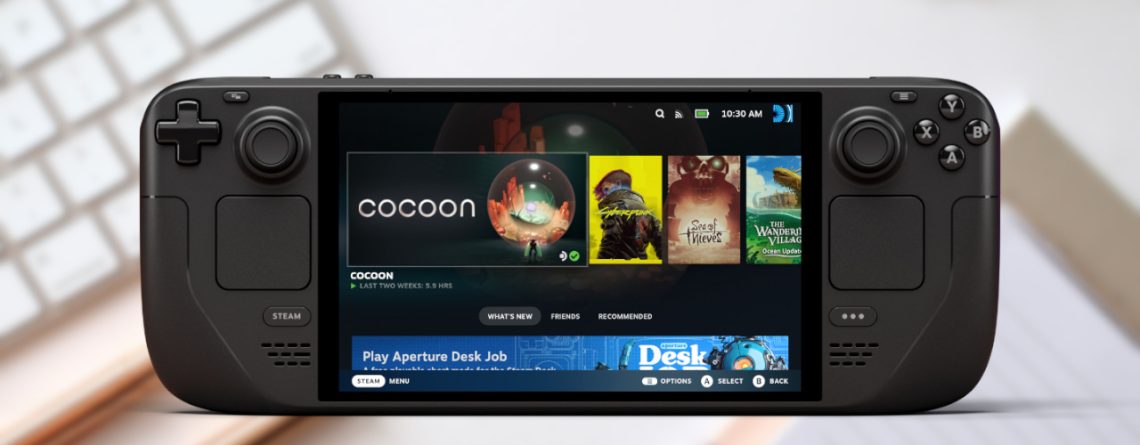Ein Vater sagt: Valve hat ihm ein neues Case für sein Steam Deck geschickt, nachdem sein Baby auf das alte Modell gekotzt hat