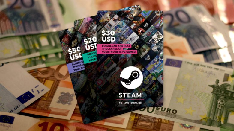 Titelbild Steam Guthabenkarte