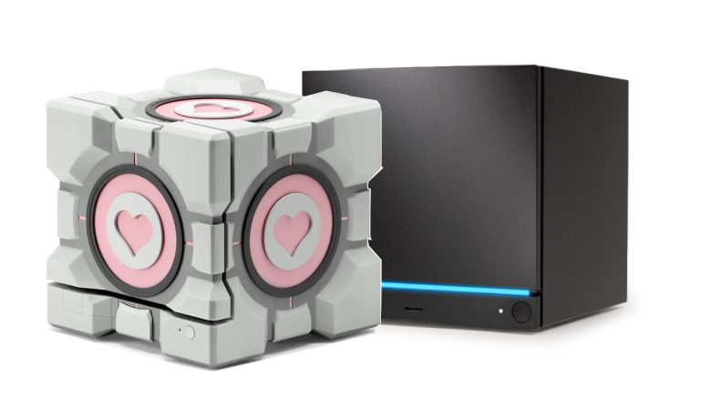 Titelbild Steam Machine und Companion Cube