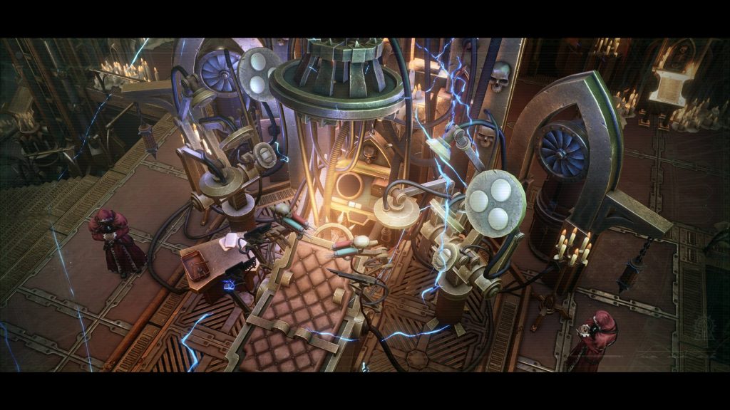 Warhammer 40k rogue trader museion dlc augment thron