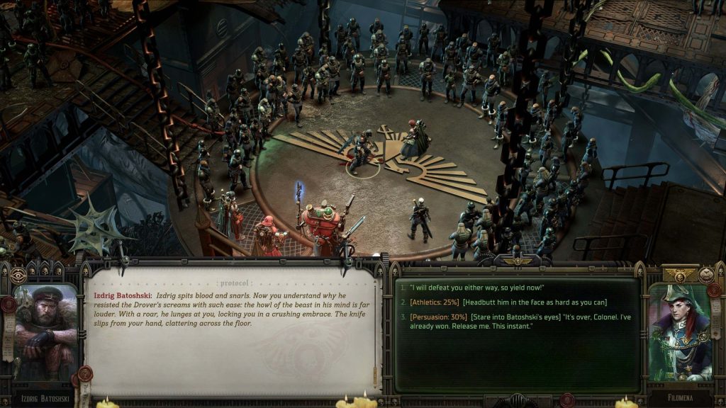 Warhammer 40k rogue trader museion dlc dschungelplanet duell