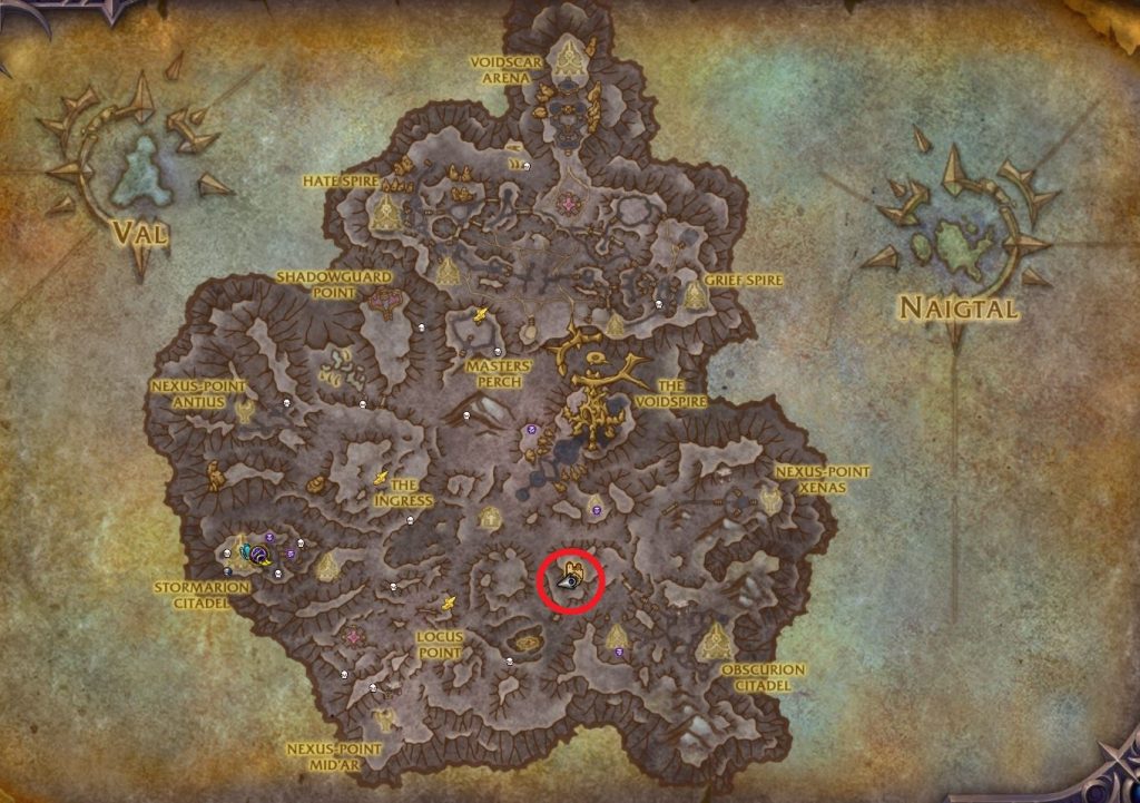 WoW Naigtal Val Portal Entrance