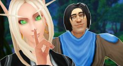 WoW Silence Blood Elf Game Master Smile titel title 1280x720