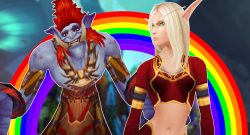 WoW Troll Blood Elf Rainbow titel title 1280x720