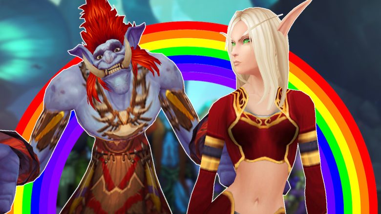WoW Troll Blood Elf Rainbow titel title 1280x720