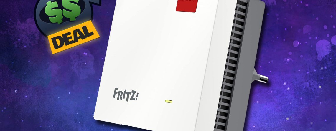 Schluss mit WLAN-Funklöchern! Dieser flotte FRITZ!Repeater macht euer Heimnetz fürs Zocken bereit – Jetzt zum Mega-Prime-Preis!