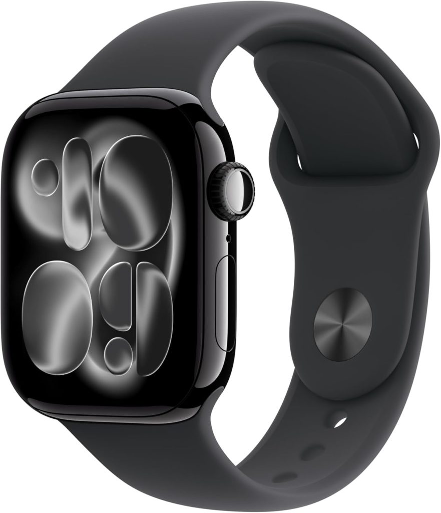Apple Watch Series 11 GPS 42 mm in Diamantschwarz mit S/M-Sportarmband für nur 339 Euro statt 449 Euro UVP bei Amazon