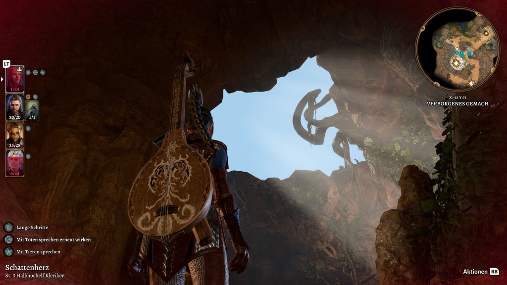 Baldurs Gate 3 third person mod sonnenstrahlen