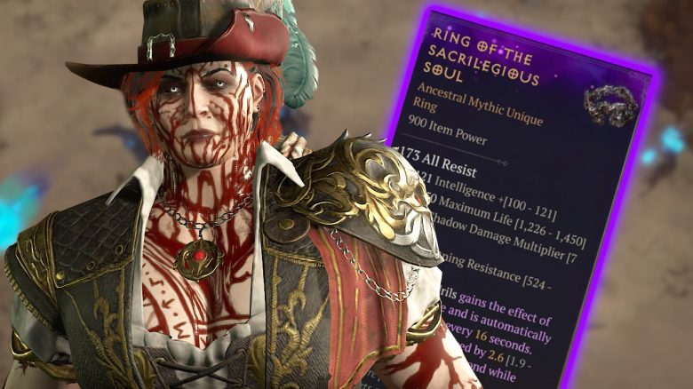 Diablo 4 Druide skeptisch vor neuen mythics titel patch