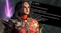 Diablo 4 Hotffix verbessert mythics in Season 14 titel