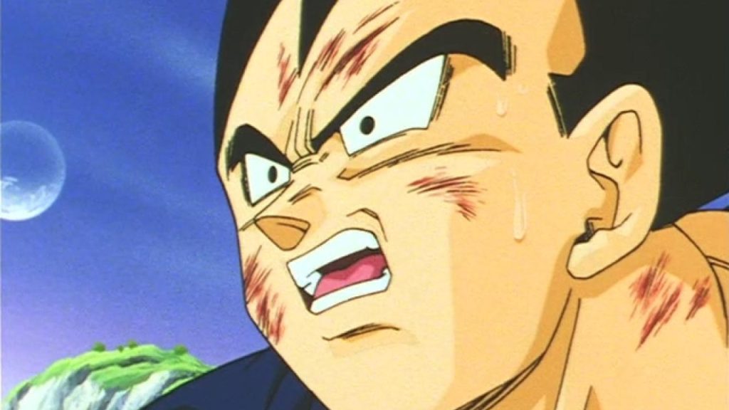 Dragon Ball Vegeta Schock