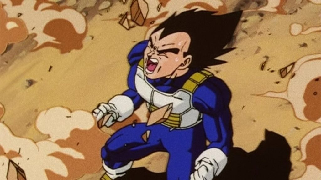 Dragon Ball Vegeta Schrei