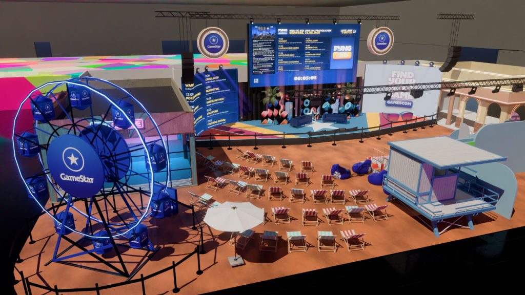 FYNG gamescom Showbühne Render