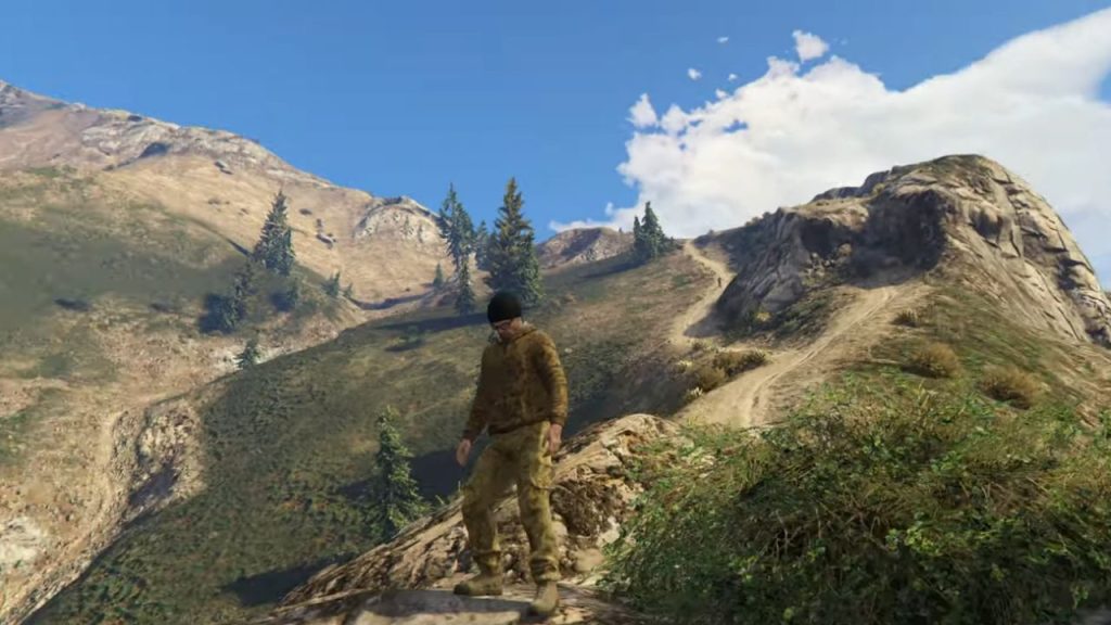 GTA 5 Mount Chilliad