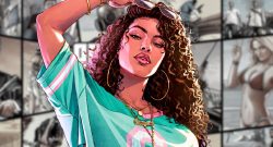 GTA 6 mit GTA 5 Hintergrund