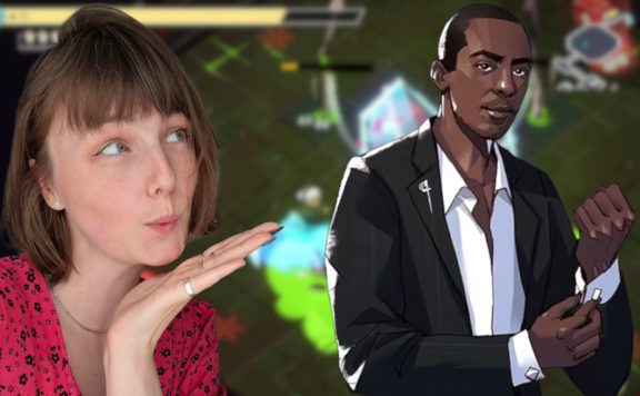 Johanna spielt Boyfriend Dungeon