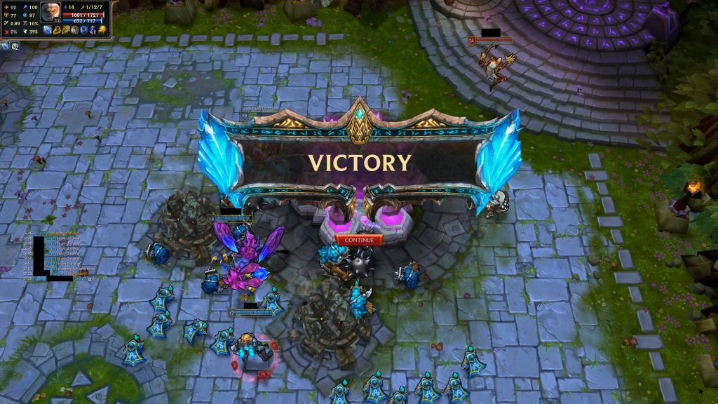 League of Legends lol classic victory