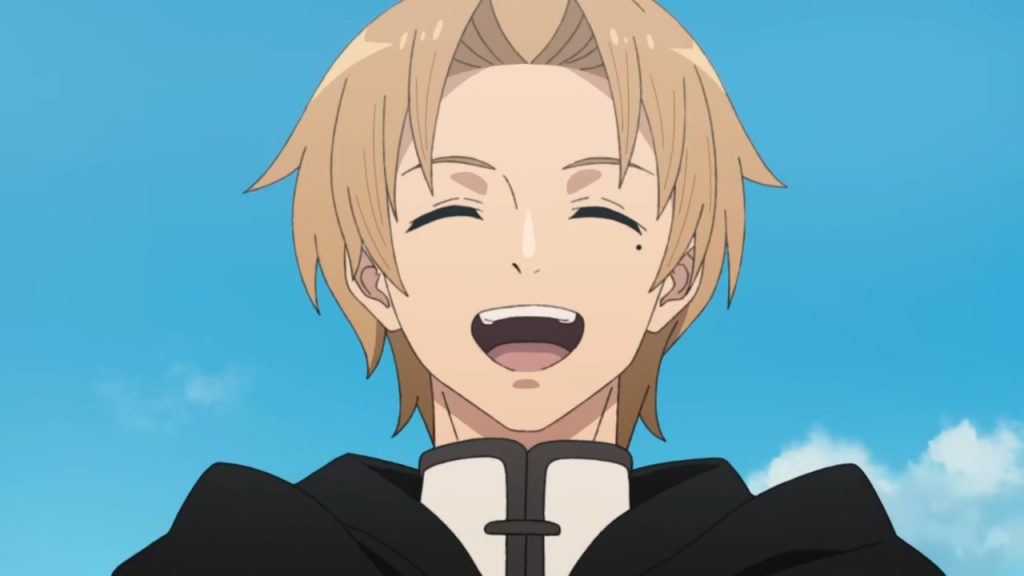 Mushoku Tensei Smile title title 1280x720