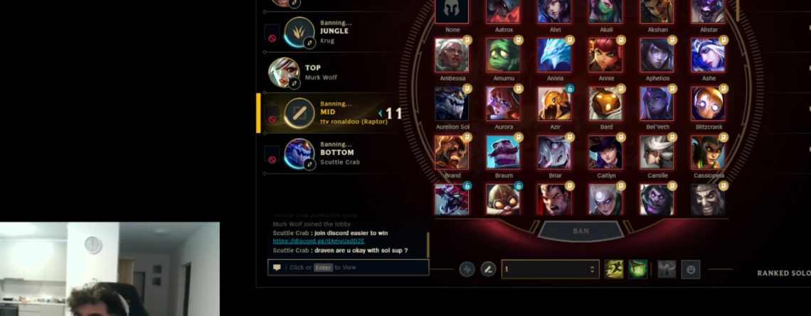 LoL-Profi wird gebannt, weil er das tat, was Twitch-Streamer hassen