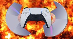 Sony PlayStation Disc Broken fire titel title 1280x720