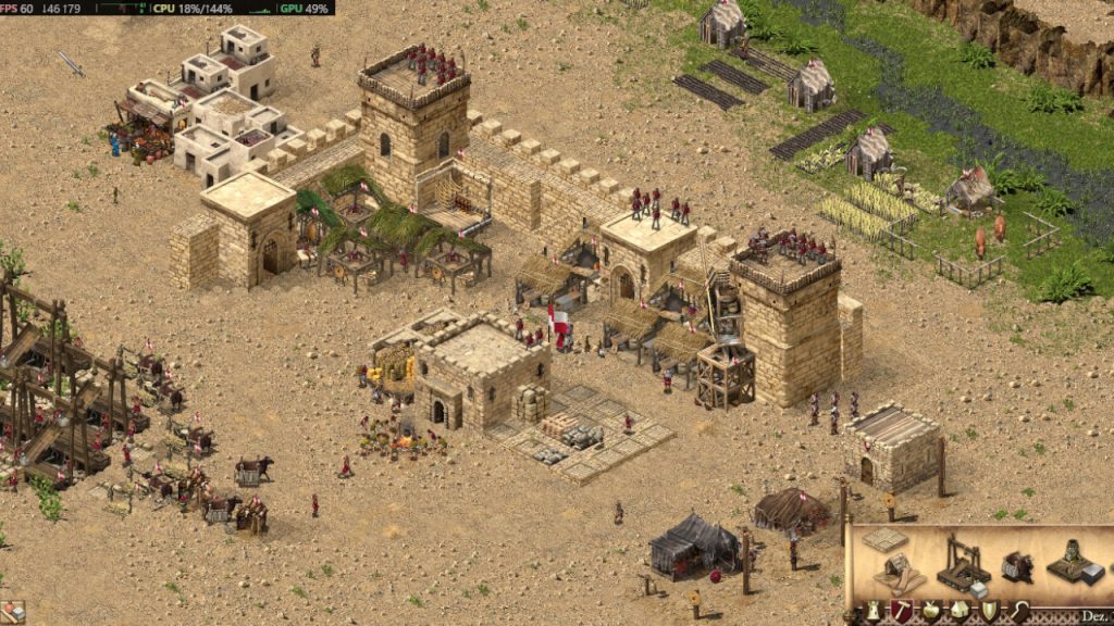 Stronghold Crusader Definitive Leistung 01